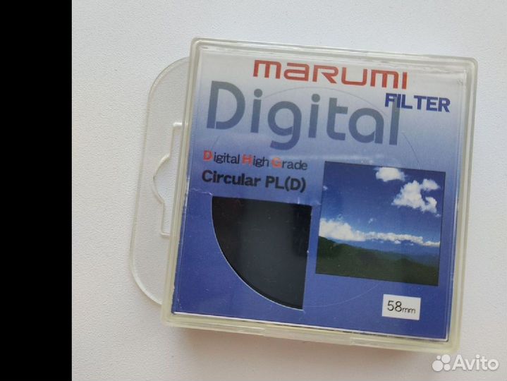 Поляризационный фильтр 58 мм Marumi Japan