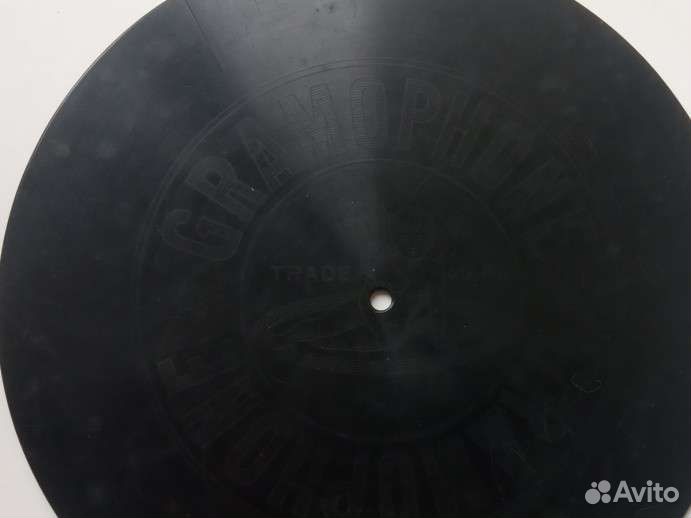 Пластинка до 1917 года для граммофона