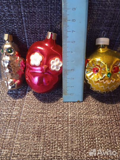 Игрушки новогодние СССР