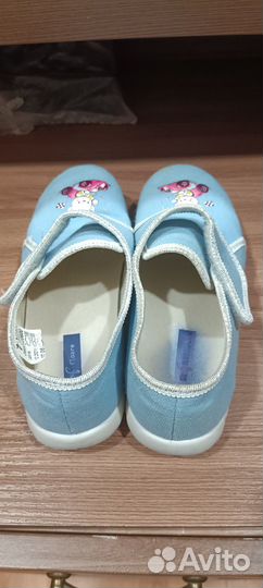 Сандалии на липучке текстильные 29р