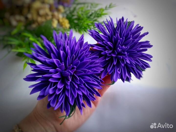 Цветы на резиночках на праздник