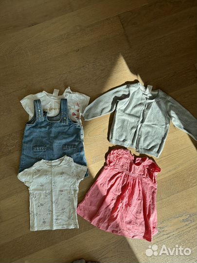 Одежда на девочку 74-80 next,h&m,reserved