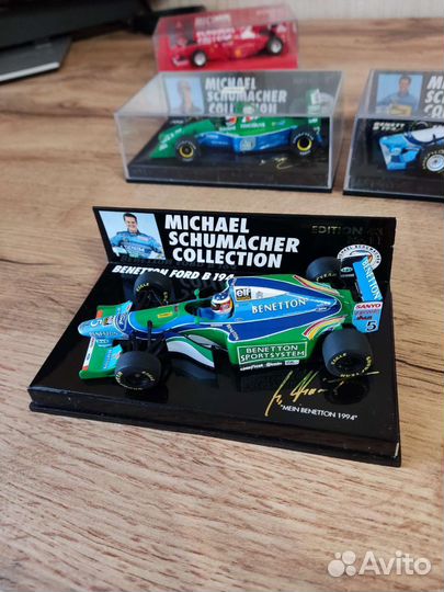 Михаэль Шумахер Формула 1 Minichamps