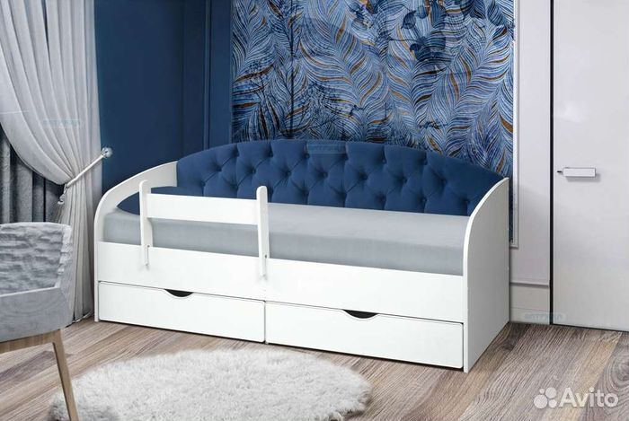 Кровать лдсп с ящиками для малыша диван