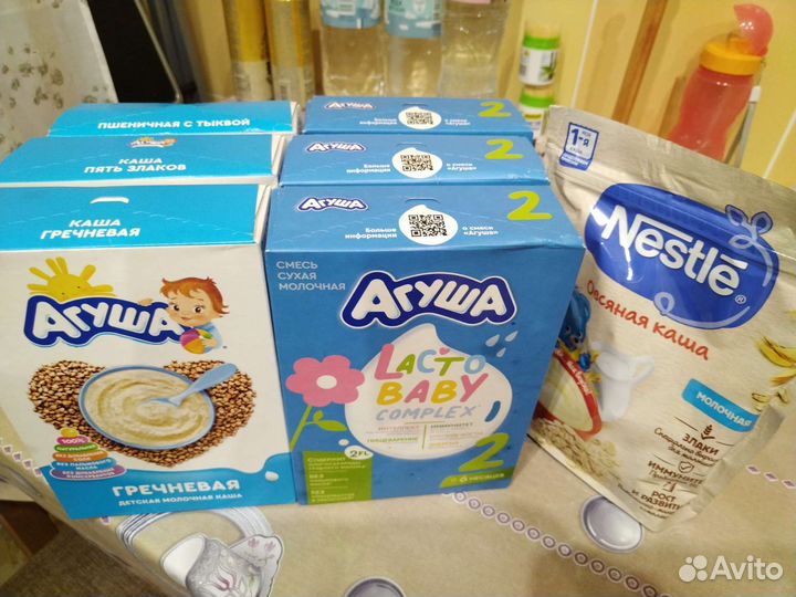 Детские каши молочные