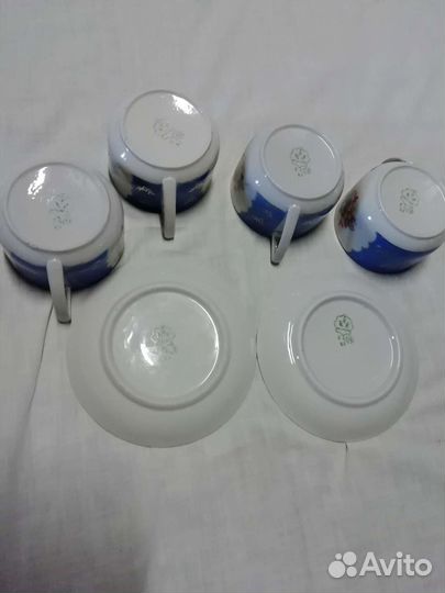 Чашка с блюдцем фарфор СССР