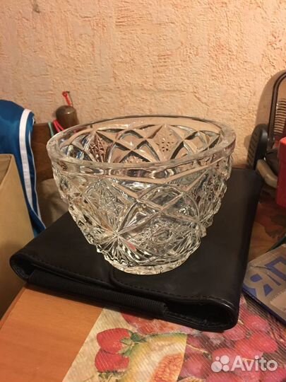 Хрустальный салатник