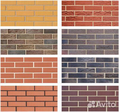 Кирпич лицевой евроформат