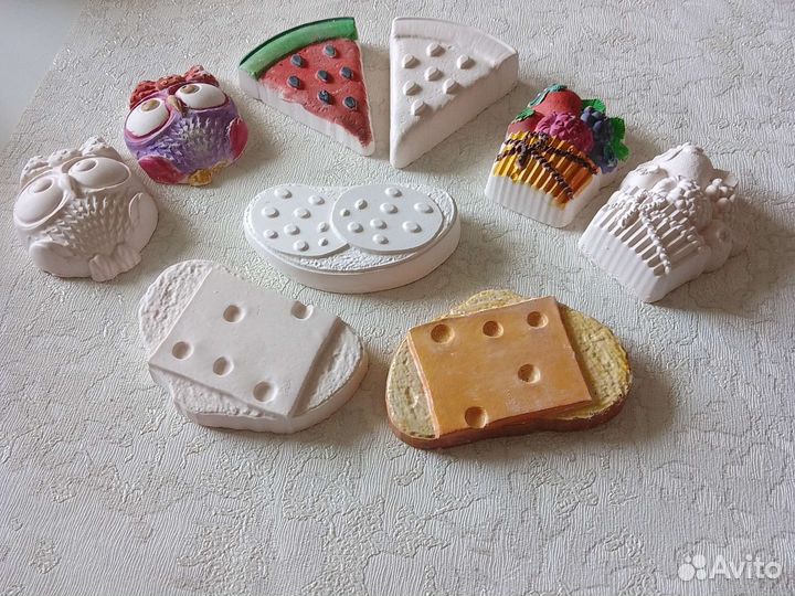 Гипсовые фигурки для раскрашивания