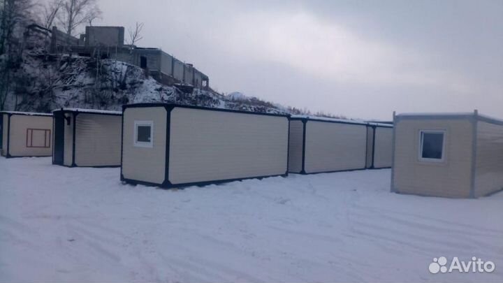 Аренда строительных вагон-бытовок