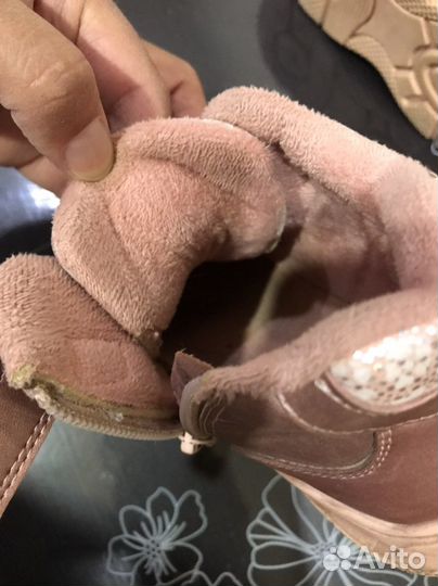 Ботинки демисезонные для девочки 26 сказка