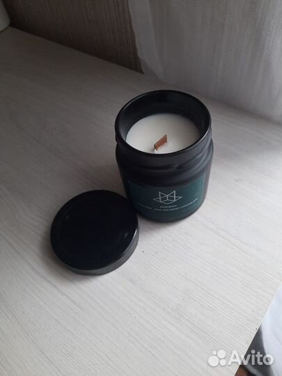 Ароматическая свеча ручной работы