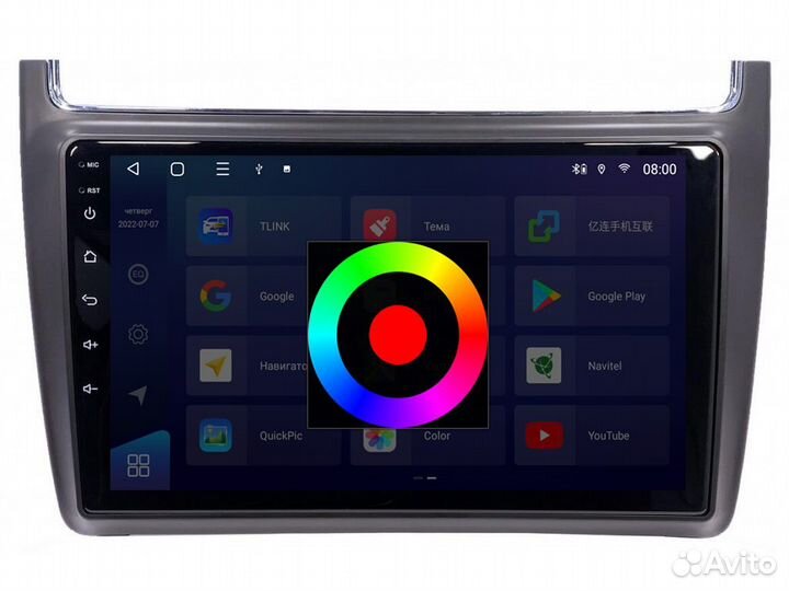 Магнитола Mstar TS109072A для VW Polo 2010-19