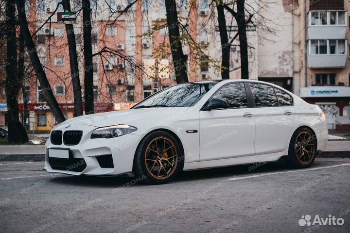 Литые диски на BMW 5 R19. Новые диски в стиле BBS