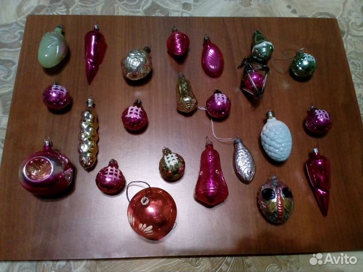 Елочные игрушки СССР