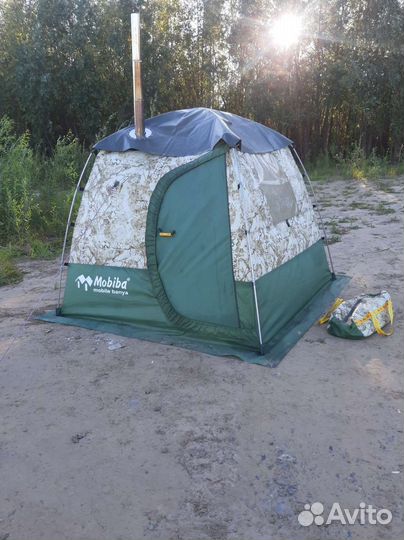 Мобильная баня палатка, аренда