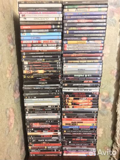 Коллекция blu-ray и dvd дисков