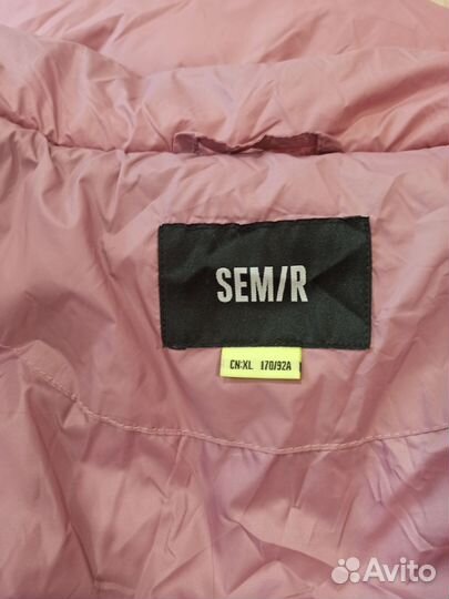 Пуховик зимний женский оверсайз длинный