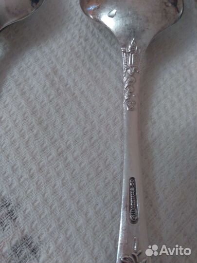 Ложка мельхиор мнц СССР