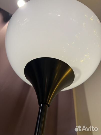 Торшер напольный черный икеа Нут IKEA