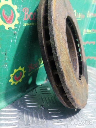 Диск тормозной передний Kia Spectra седан 1.6 2007