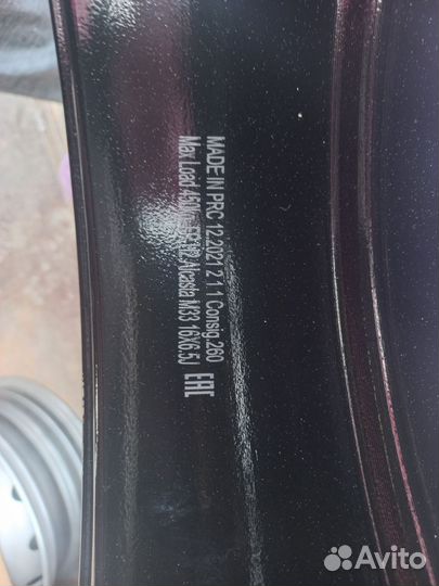 Диски R16 4x100 Alcasta M33 BKF