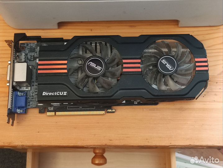 Видеокарта GTX650 asus
