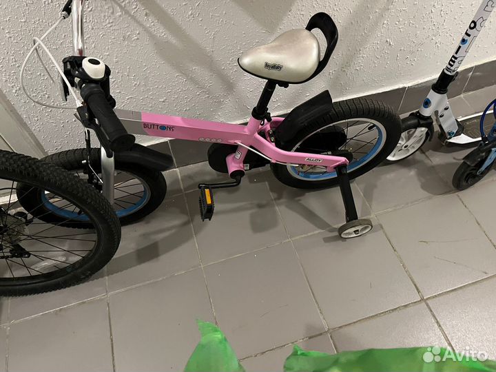 Велосипед детский 4 колесный