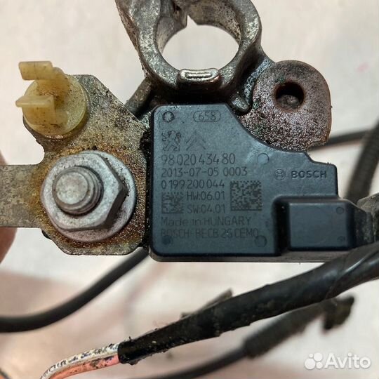 Блок управления зарядом аккумулятора Peugeot