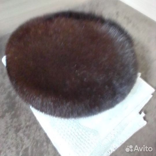 Шапка норковая 58 -56 размер женская