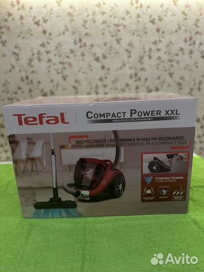 Новый пылесос Tefal xxl compact power tw4853ea
