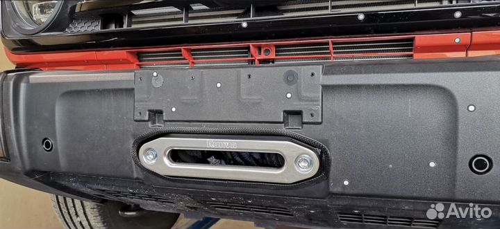 Площадка риф для лебёдки в штатный бампер tank 300