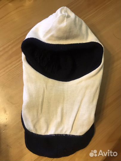 Зимняя шапка-шлем Lenne темно-синяя р.1-1,5 г