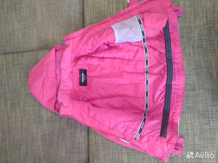 Куртка 122 и комбинезон 116 для девочки