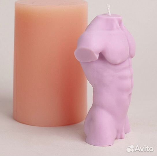 Силиконовая форма Торс мужской