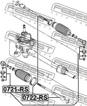 Тяга рулевая