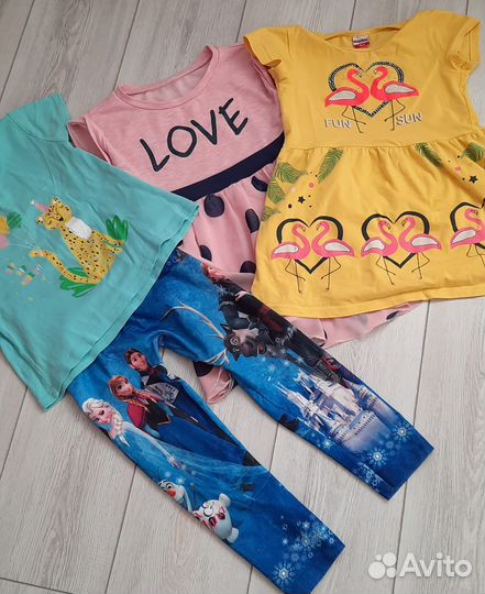 Детские вещи пакетом для девочки