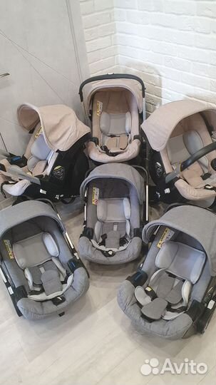 Коляска, автокресло, автолюлька на колесах аренда