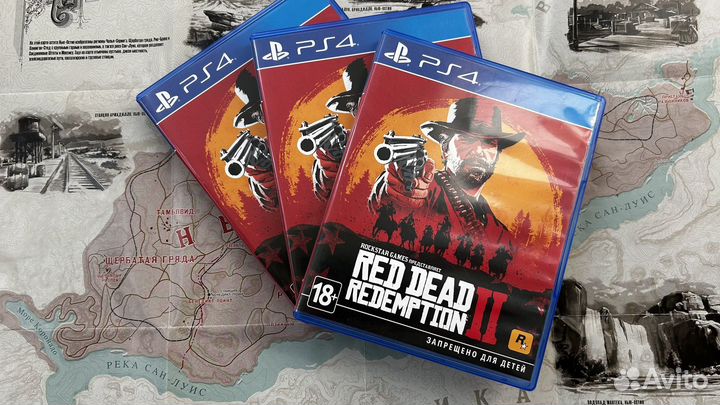 Rdr2 ps4 диск бу