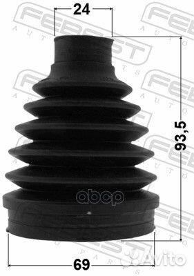 Пыльник шруса внутренний 69X93.5X24 ford kuga C