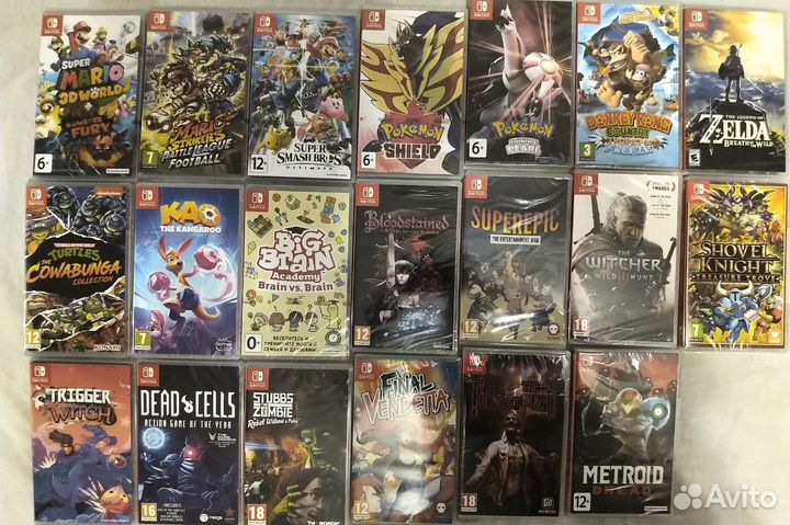 NEW Игры Nintendo Switch