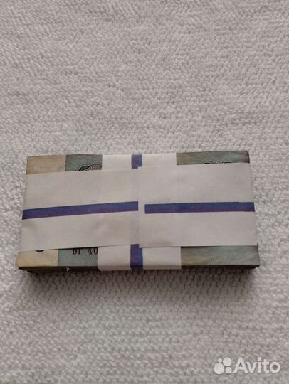 5 рублей 1961.100 шт.пачка.корешок