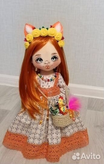 Авторская интерьерная тематическая кукла