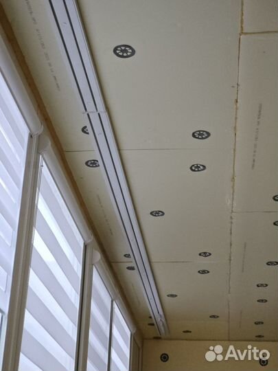 Карниз потолочный двухрядный бу