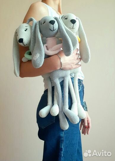 Вязаный заяц