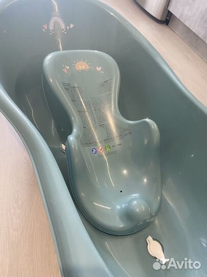 Ванночка для купания + горка