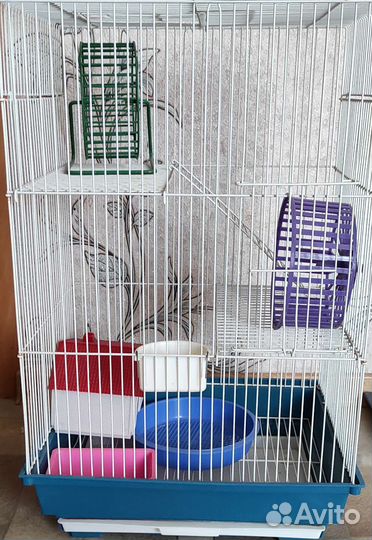 Клетка для грызунов размер 53х33