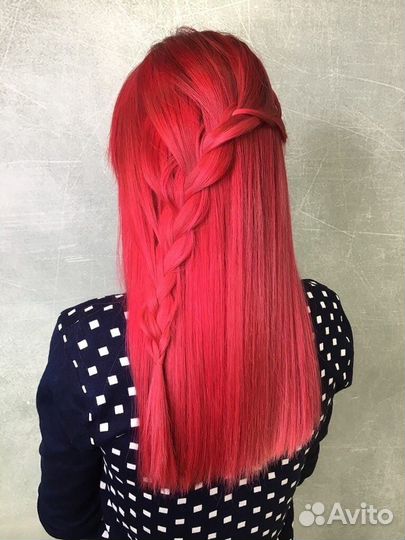 Цветное окрашивание волос