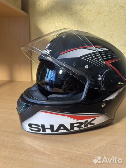 Shark Шлем skwal matador с подсветкой