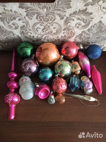Елочные игрушки СССР